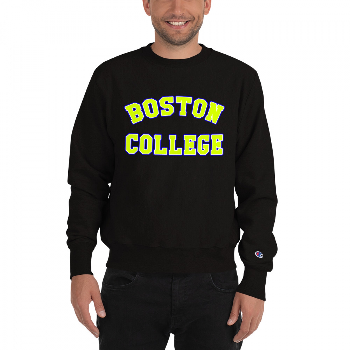 Cheap Boston College Champion Sweatshirt - Shirts Design by Masshirts