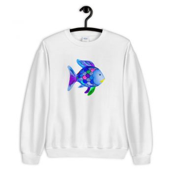 Cute Rainbow Fish Marcus Pfister Unisex Sweatshirt