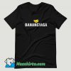 Bananaciaga Balenciaga Black T Shirt Design