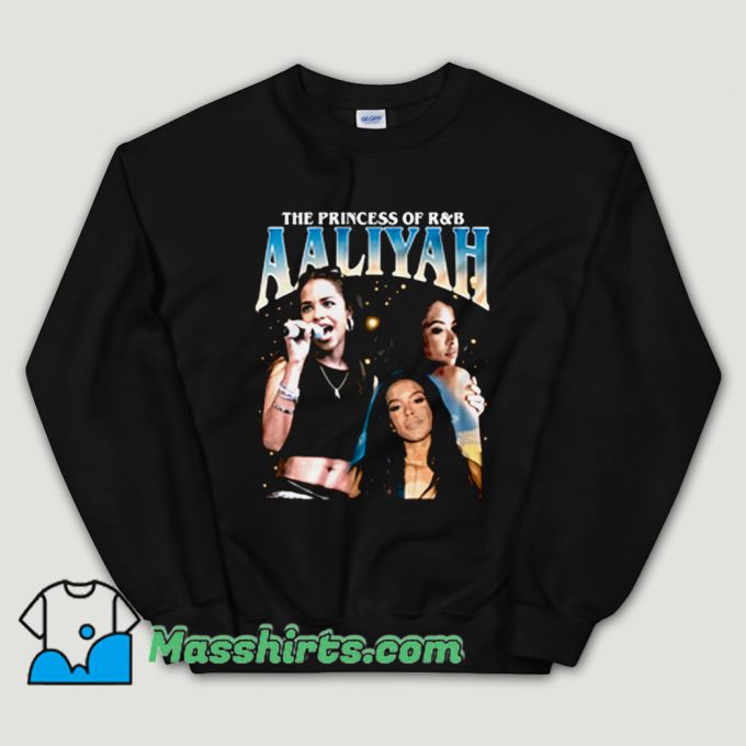 Cheap Aaliyah Queen RnB Rap Unisex Sweatshirt