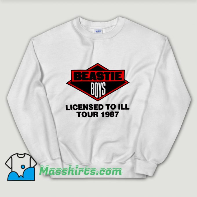 Cheap Beastie Boys Licensed to Ill Tour 1987 Unisex Sweatshirt