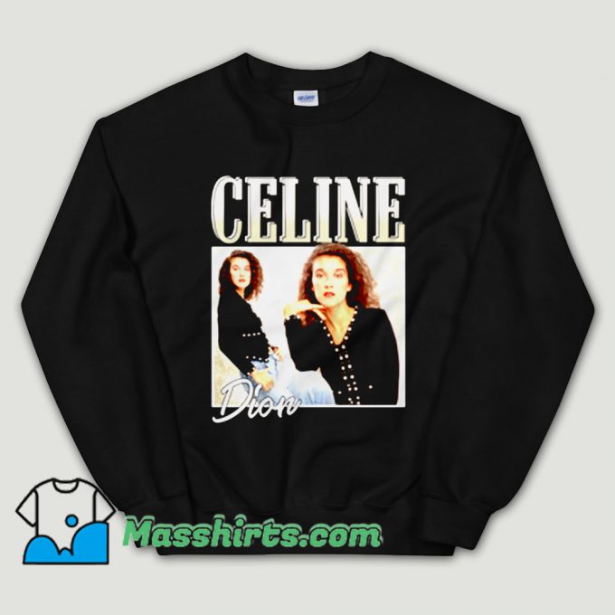 Cheap Celine Dion Casual Retro Unisex Sweatshirt