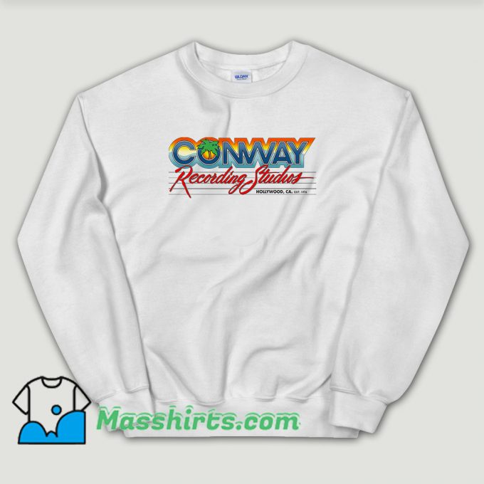 Cheap Conway Recording Studios Hollywood Sweatshirt