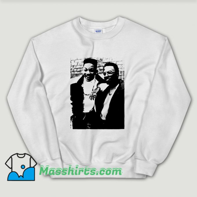 Cheap DJ Jazzy Jeff and Fresh Prince Will Smith Unisex Sweatshirt