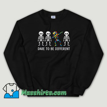 Cheap Dare To Be Different Skull Unisex Sweatshirt