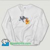 Cheap Disney Tom Jerry Cat Mouse Unisex Sweatshirt