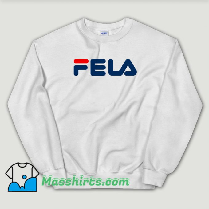 Cheap Fela Sport Logo Parody Sweatshirt