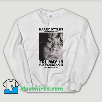 Cheap Harry Styles Live in Concert The Troubadour Sweatshirt