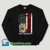 Cheap Joe Exotic Tiger King For President Unisex Sweatshirt