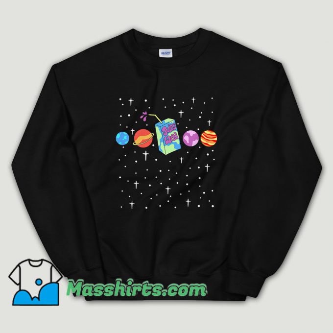 Cheap Juice Box Space Galaxy Sweatshirt