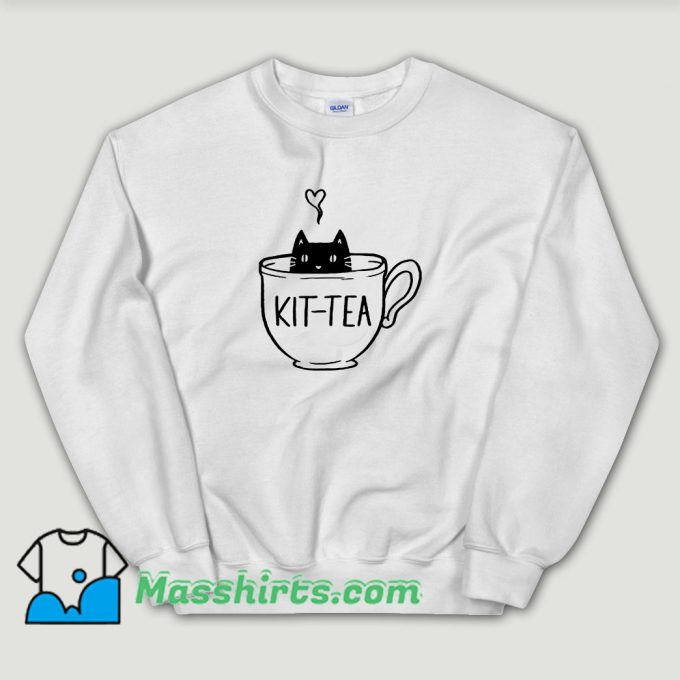 Cheap KIT TEA Cat Sweatshirt