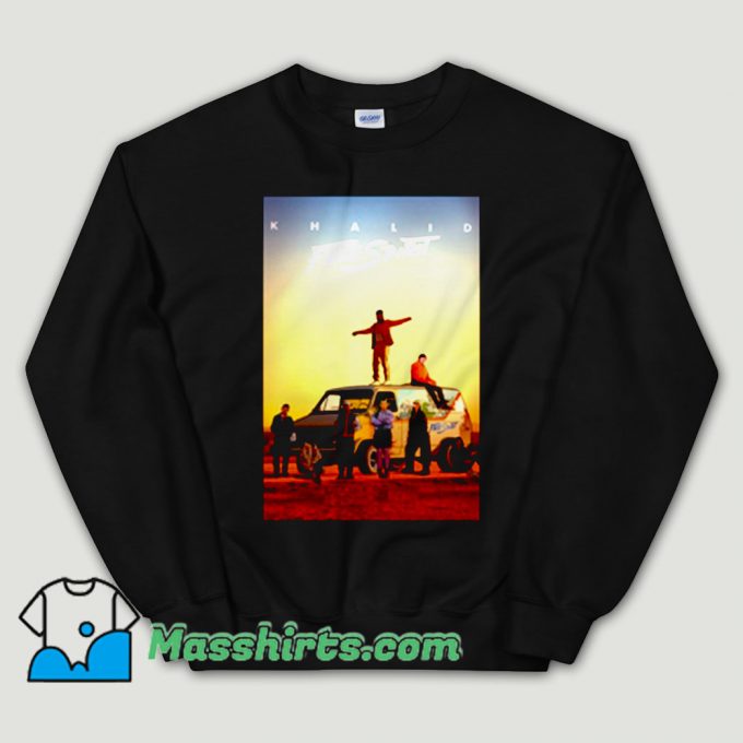 Cheap Khalid Free Spirit World Tour Unisex Sweatshirt