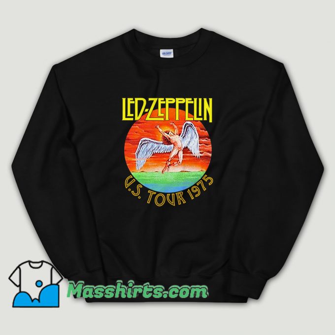 Cheap Led Zeppelin US Tour 1975 Sweatshirt