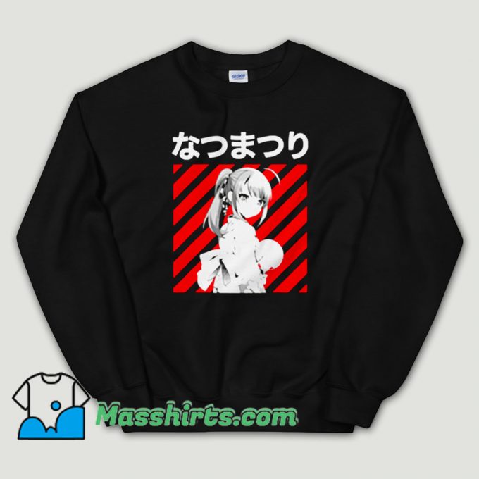 Cheap Manga Yandere Summer Kawaii Japanese Anime Unisex Sweatshirt