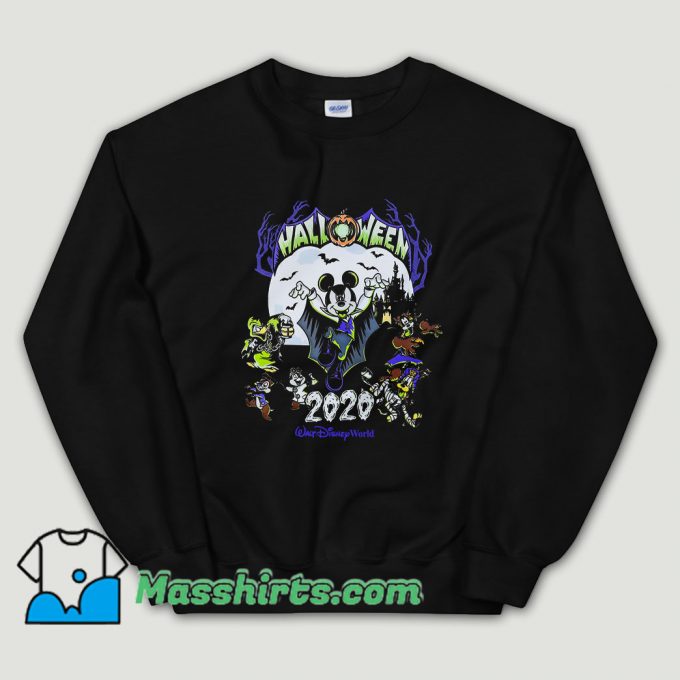 Cheap Mickey Mouse and Friends Halloween 2020 Sweatshirt