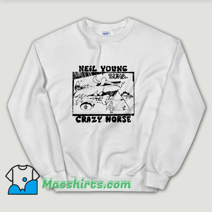 Cheap Neil Young Crazy Horse Unisex Sweatshirt