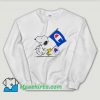 Cheap Peanuts Snoopy And Woodstock Flag Sweatshirt