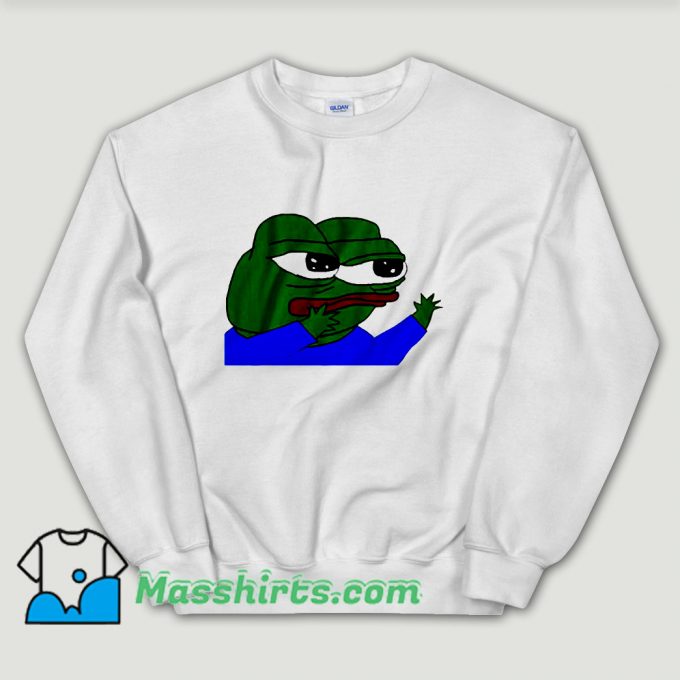 Cheap Pepe Milky Frog Unisex Sweatshirt