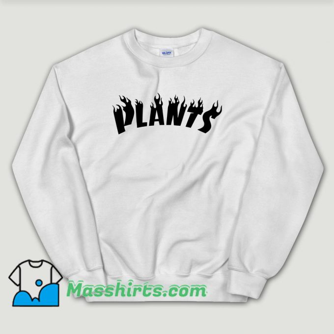 Cheap Plant Flame Sweatshirt