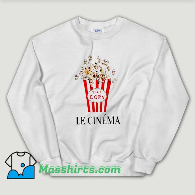 Cheap Pop Corn Le Cinema Sweatshirt