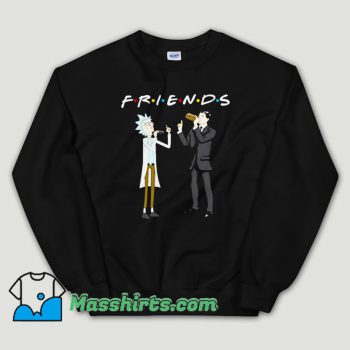 Cheap Rick and Archer Drink Wine Friend Unisex Sweatshirt