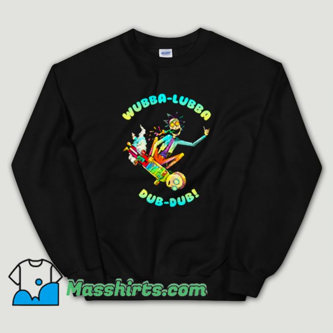 Cheap Rick and Morty Skate Unisex Sweatshirt