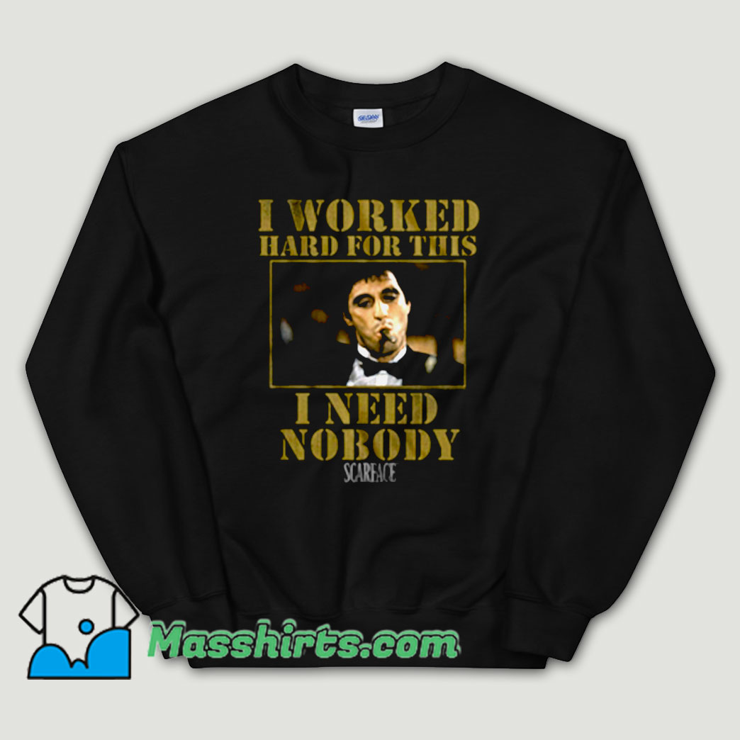 scarface sweatshirt