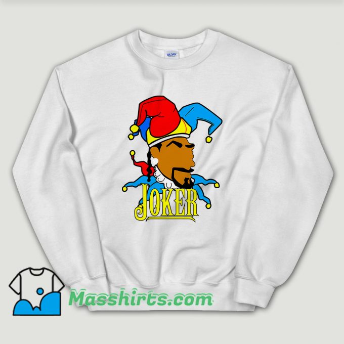 Cheap Snoop Dogg Jokers Wild Card Cool Sweatshirt