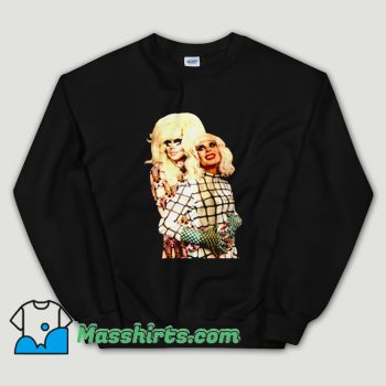 Cheap Trixie Mattel and Katya Titanic Inspired Unisex Sweatshirt