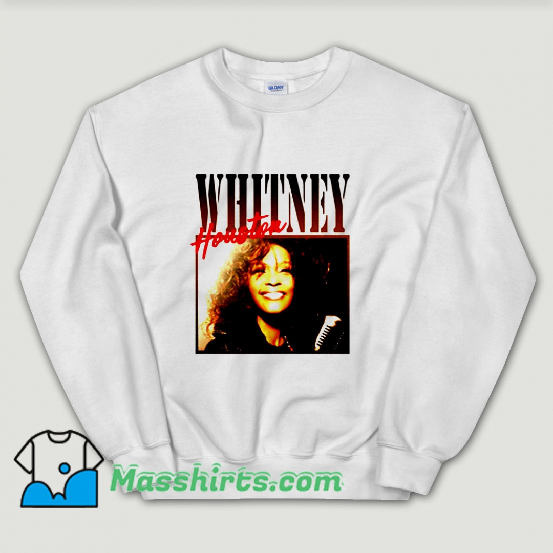 whitney houston sweatshirt