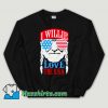 Cheap Willie Nelson Love The USA Unisex Sweatshirt