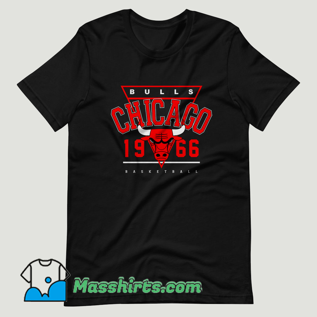 Chicago Bulls 1966 Vintage T Shirt Design by Masshirts.com