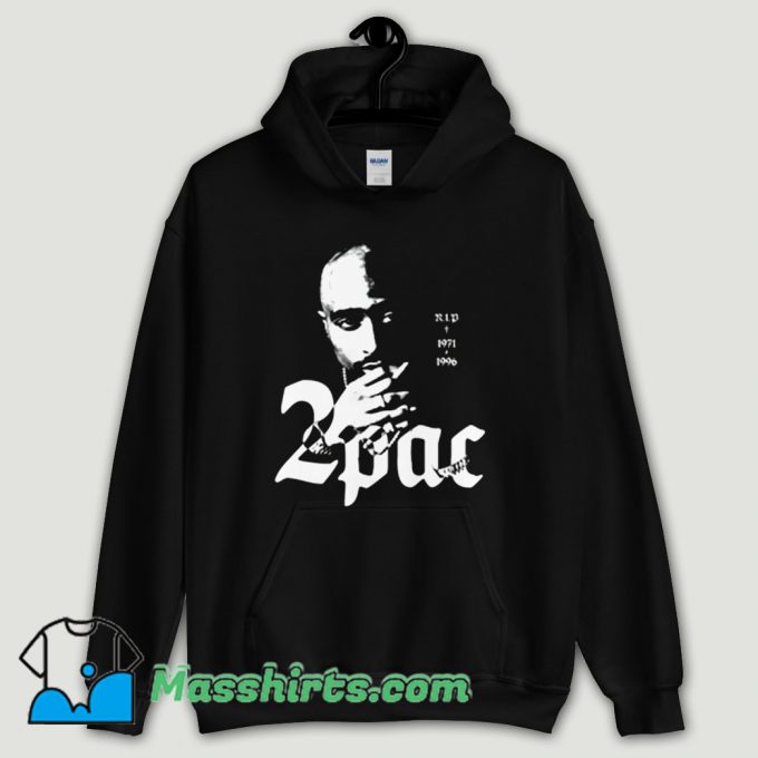 Cool 2Pac Tupac Shakur King Rap Hoodie Streetwear