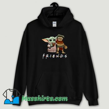 Cool Baby Babu Frik And Baby Yoda Friends Hoodie Streetwear