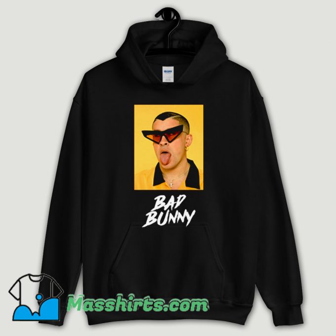 Cool Bad Bunny Wild Tongue Hoodie Streetwear