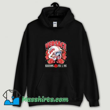 Cool Bleached Goods Rose Froze Hoodie Streetwear