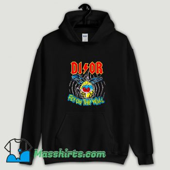 Cool Bleached Goods Wall Fly Dior Hoodie Streetwear