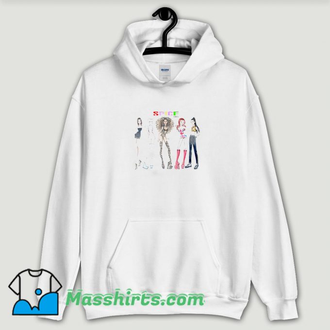 Cool British Spice Girl Hoodie Streetwear