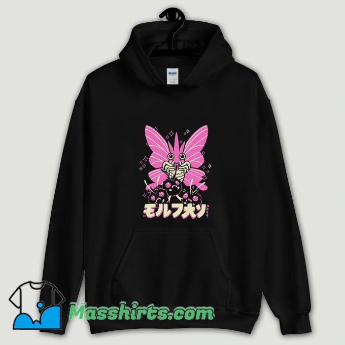 Cool Clearance Venomoth Pokemon Hoodie Streetwear