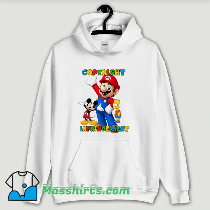 Cool Copyright Infringement Super Mario Hoodie Streetwear