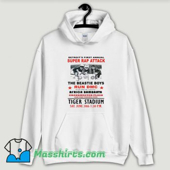 Cool Detroit Super Attack Beastie Boys Hoodie Streetwear