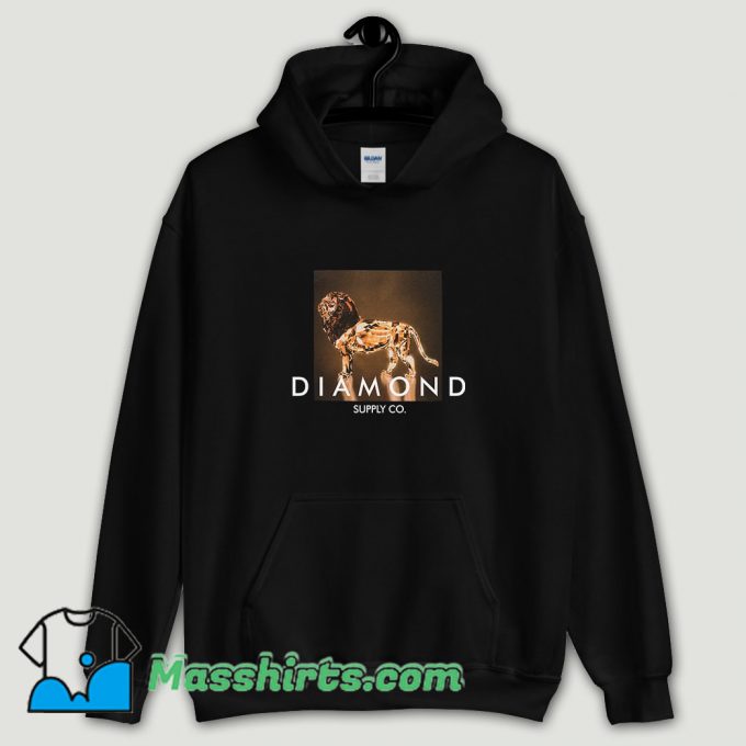 Cool Diamond Supply Geo Lion Hoodie Streetwear