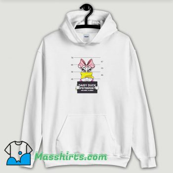 Cool Disney Daisy Duck Mugshot Hoodie Streetwear