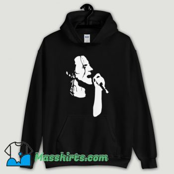 Cool Eddie Vedder Sillhoute Hoodie Streetwear