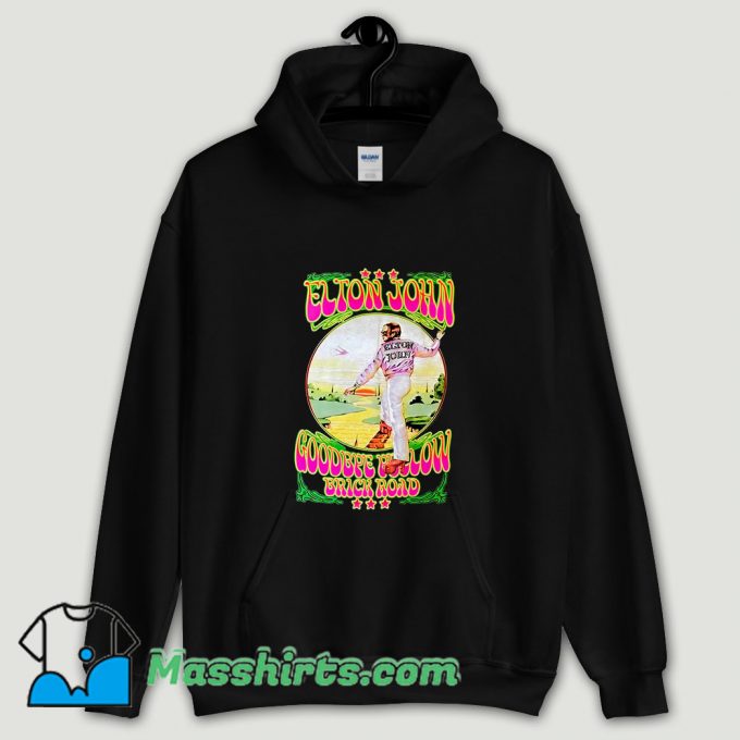 Cool Elton John Goodbye Yellow Brick Road Hoodie Streetwear