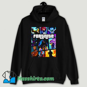 Cool Fortnite Gta Style Hoodie Streetwear