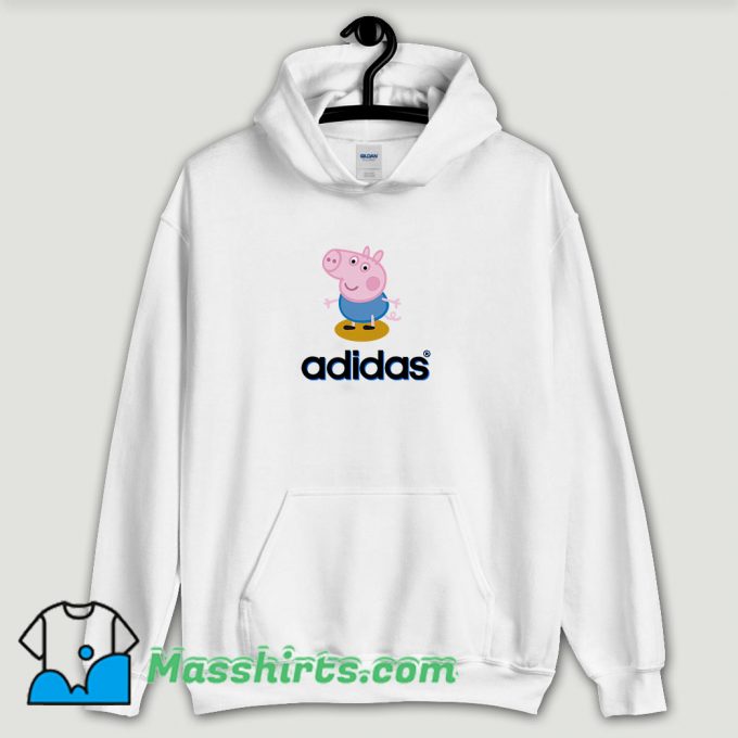 Cool George Peppa Pig Adidas Hoodie Streetwear