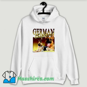 Cool German Shepard Alsatian Dog Hoodie Streetwear