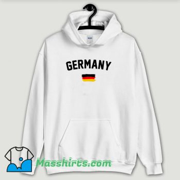 Cool Germany Flag Paint Hoodie Streetwear