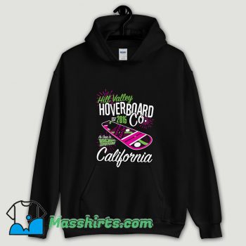 Cool Hill Valley Hoverboard Back To The Future Vintage Hoodie Streetwear